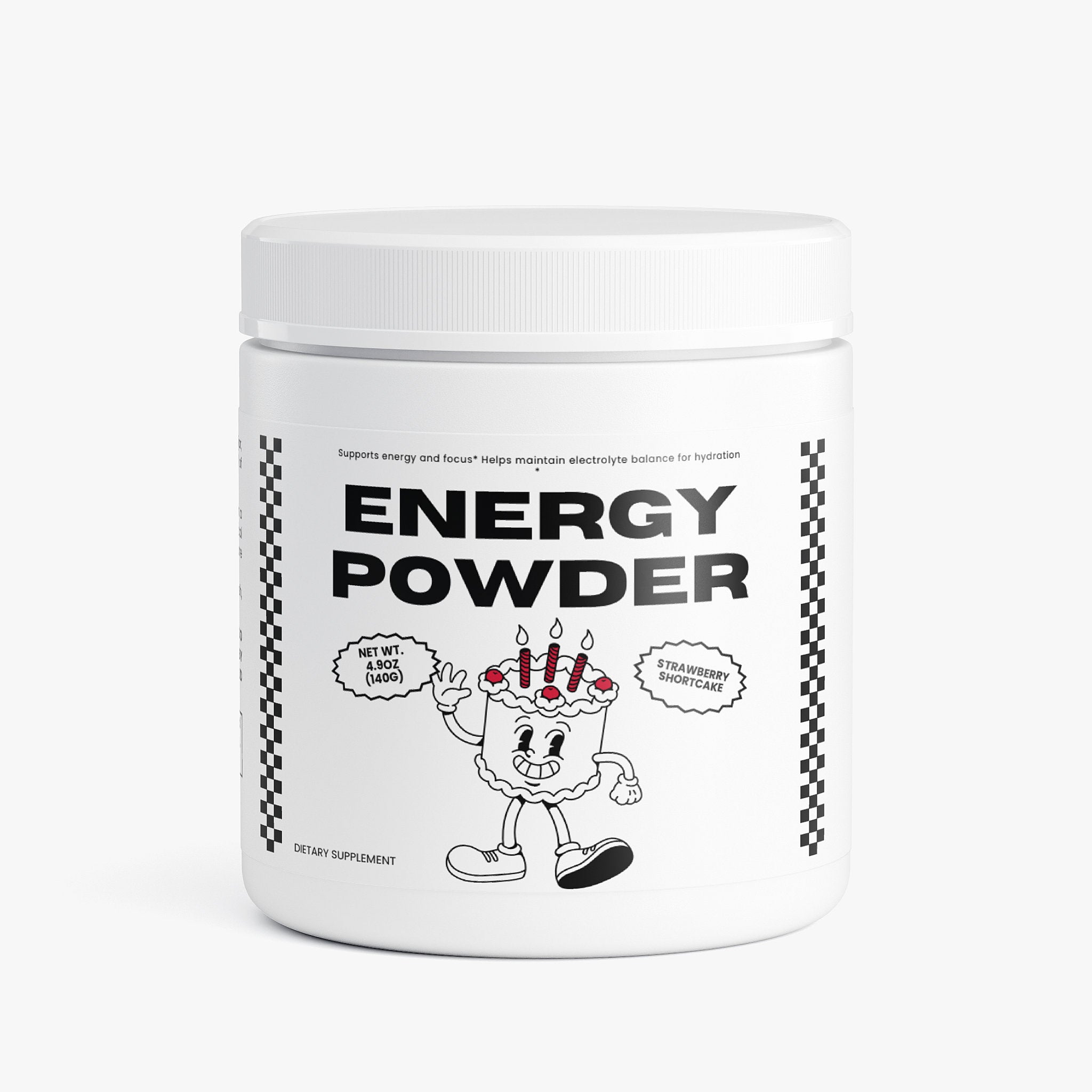 Energy Powder (Strawberry Shortcake)