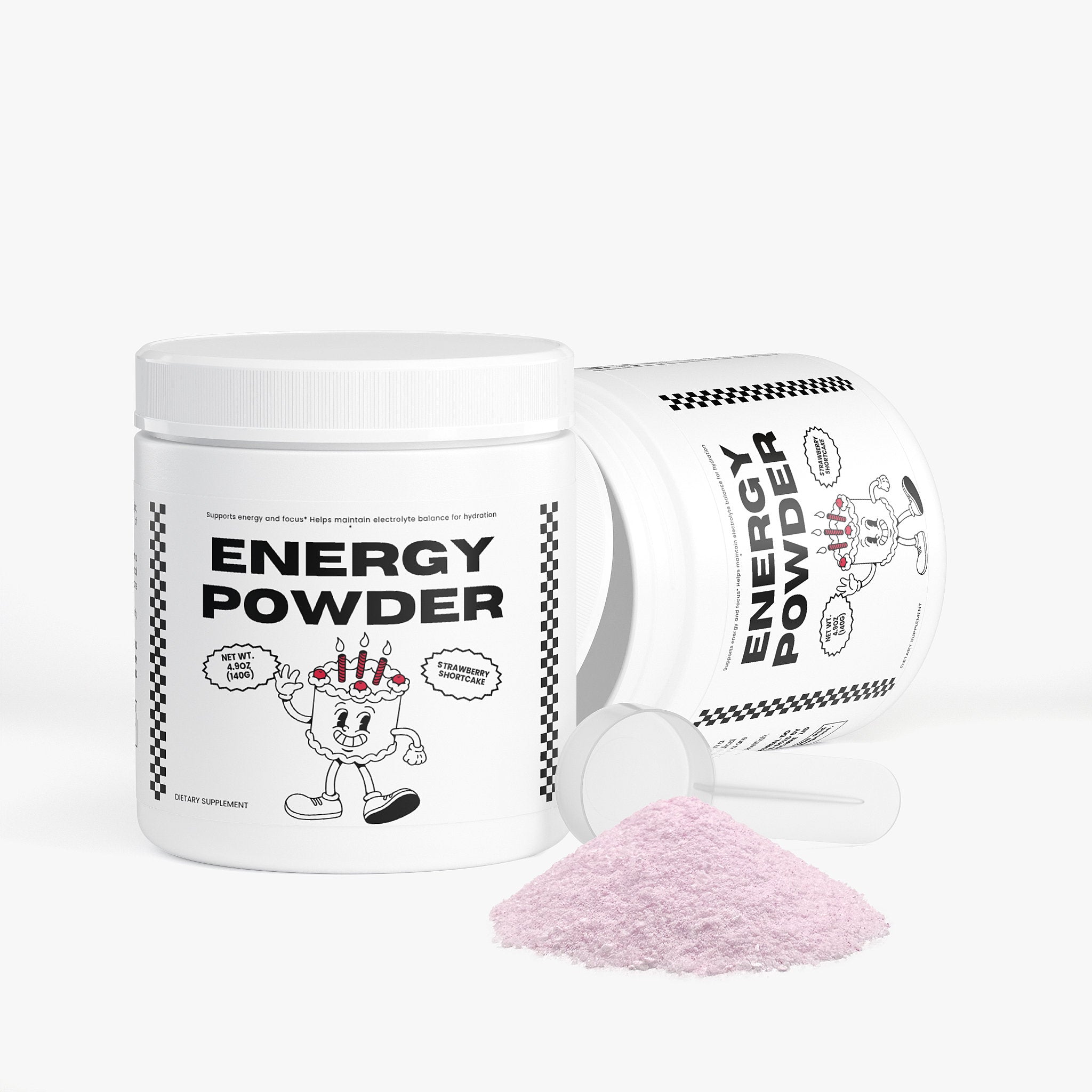 Energy Powder (Strawberry Shortcake)